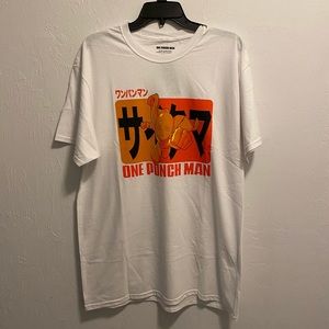 One Punch Man Short Sleeved Graphic Tee Size Medium